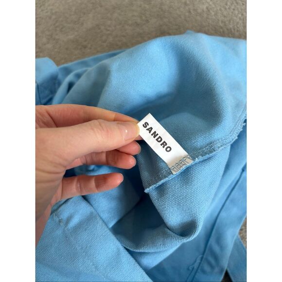 SANDRO tote bag 100% cotton - Picture 4 of 7